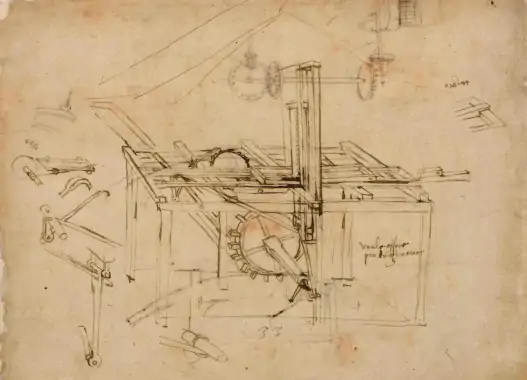 serra de leonardo da Vinci