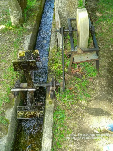 Roda de afiar de Finca Galea